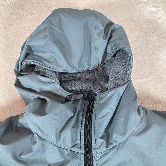 Helly Hansen Varde 2.0 Hooded Fleece Jacket Men Large Grey Blue Full Zip Pockets - Picture 4 of 10